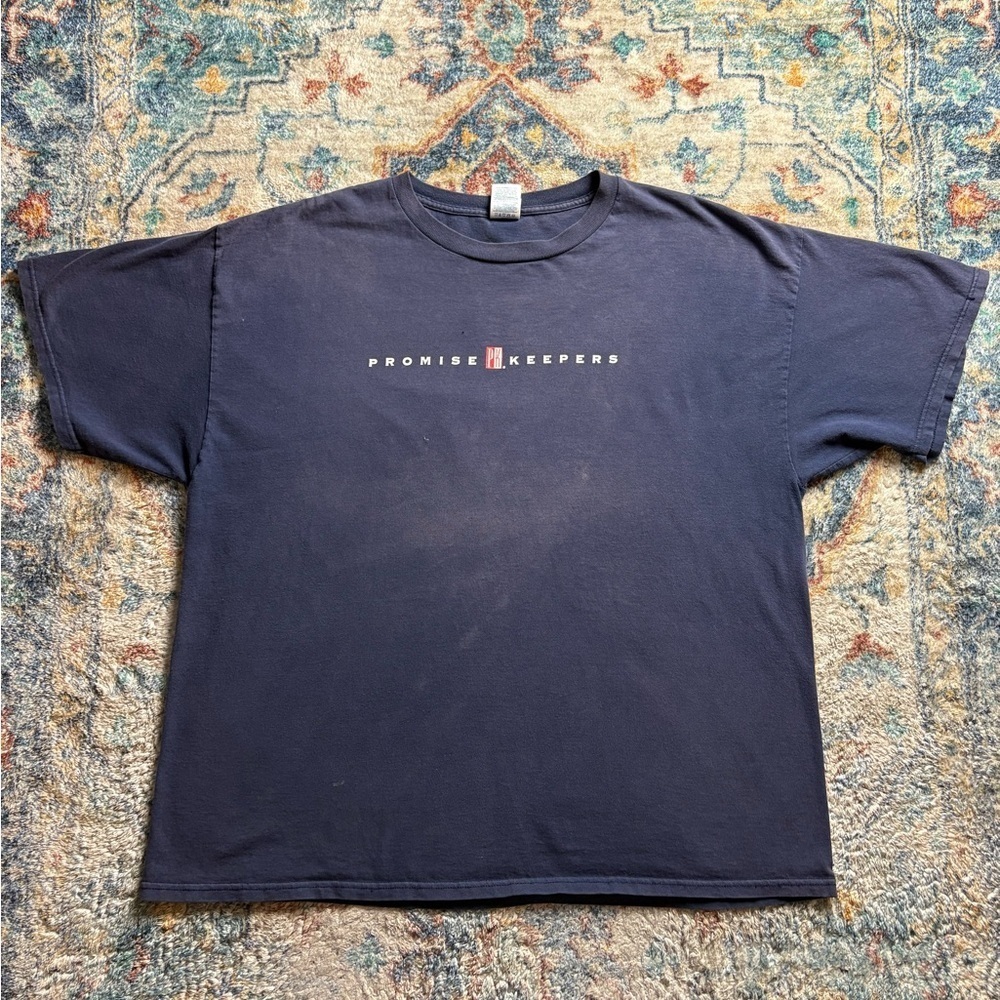 Vintage Promise Keepers Unleashed Bible T-shirt Size XXL